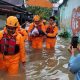 Hujan Deras, Genangan Air Kepung Makassar, BPBD Evakuasi Korban Terdampak